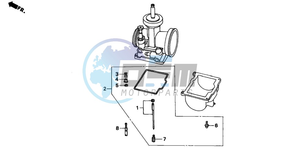 CARB. OPTIONAL PARTS KIT