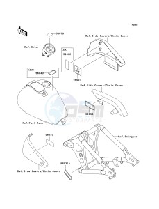 VN 800 A [VULCAN 800] (A10-A11) [VULCAN 800] drawing LABELS