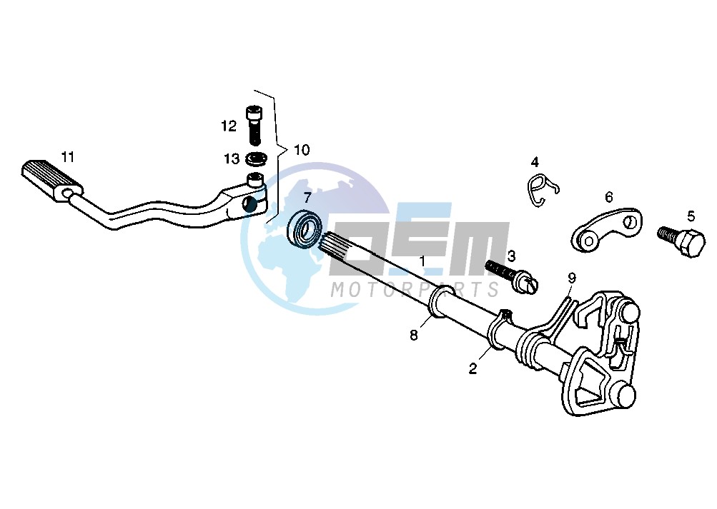 GEAR CHANGE MECHANISM