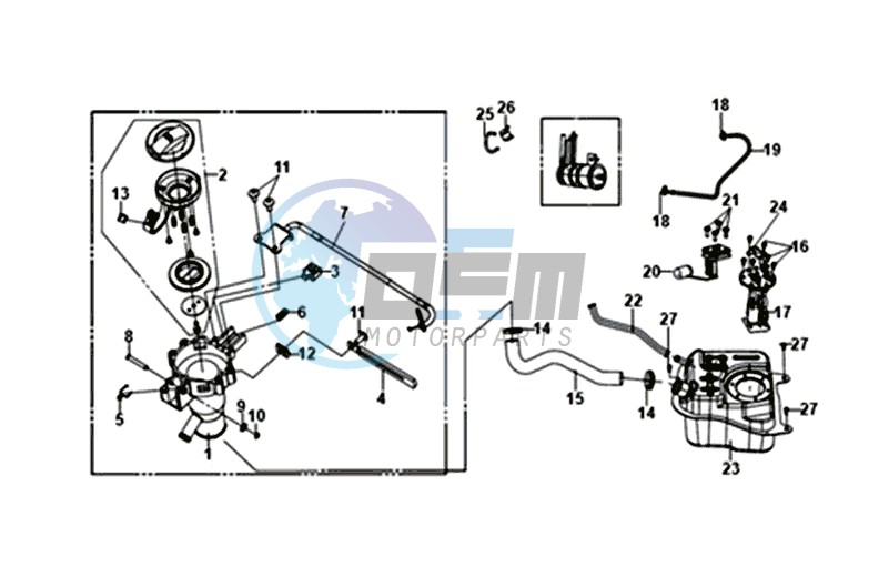 FUEL TANK -  FUEL GAUGE