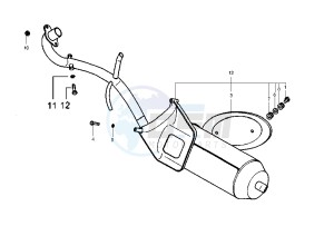 Typhoon 50 drawing Muffler