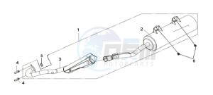 QUAD LANDER 300SL drawing EXHAUST