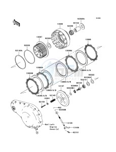 VN2000 VN2000-A2H GB XX (EU ME A(FRICA) drawing Clutch