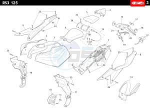 RS3-125-WHITE drawing PLASTICS - COVERS REAR