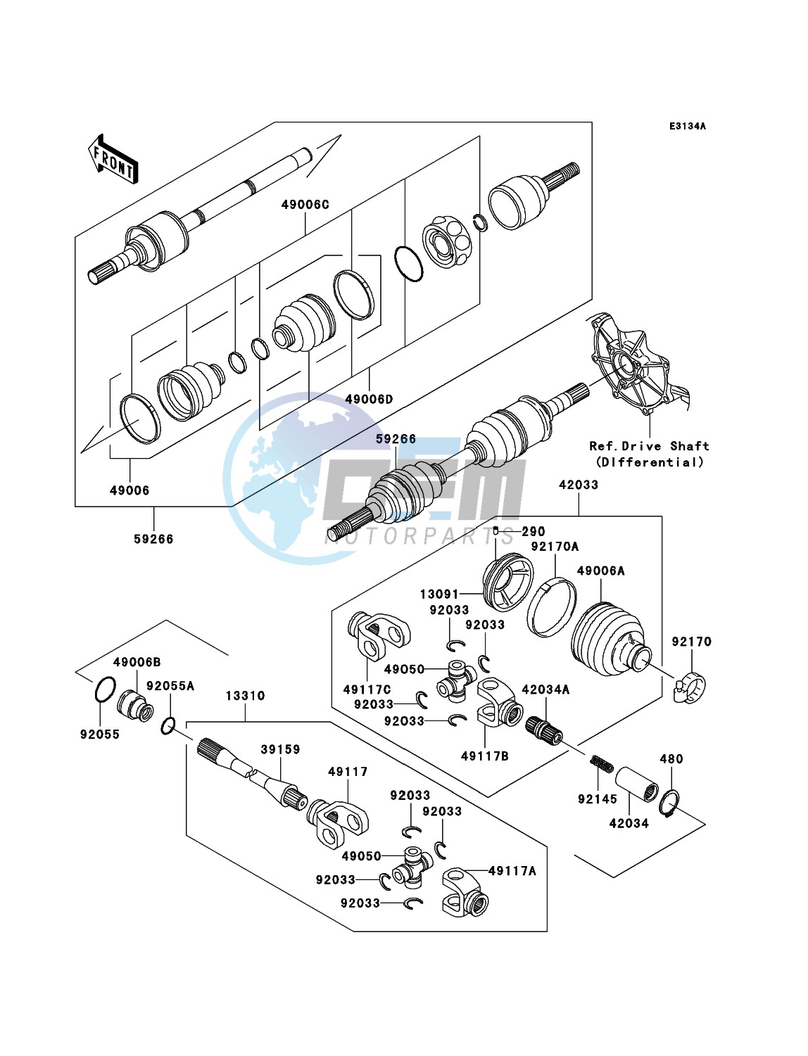 Drive Shaft(Front)