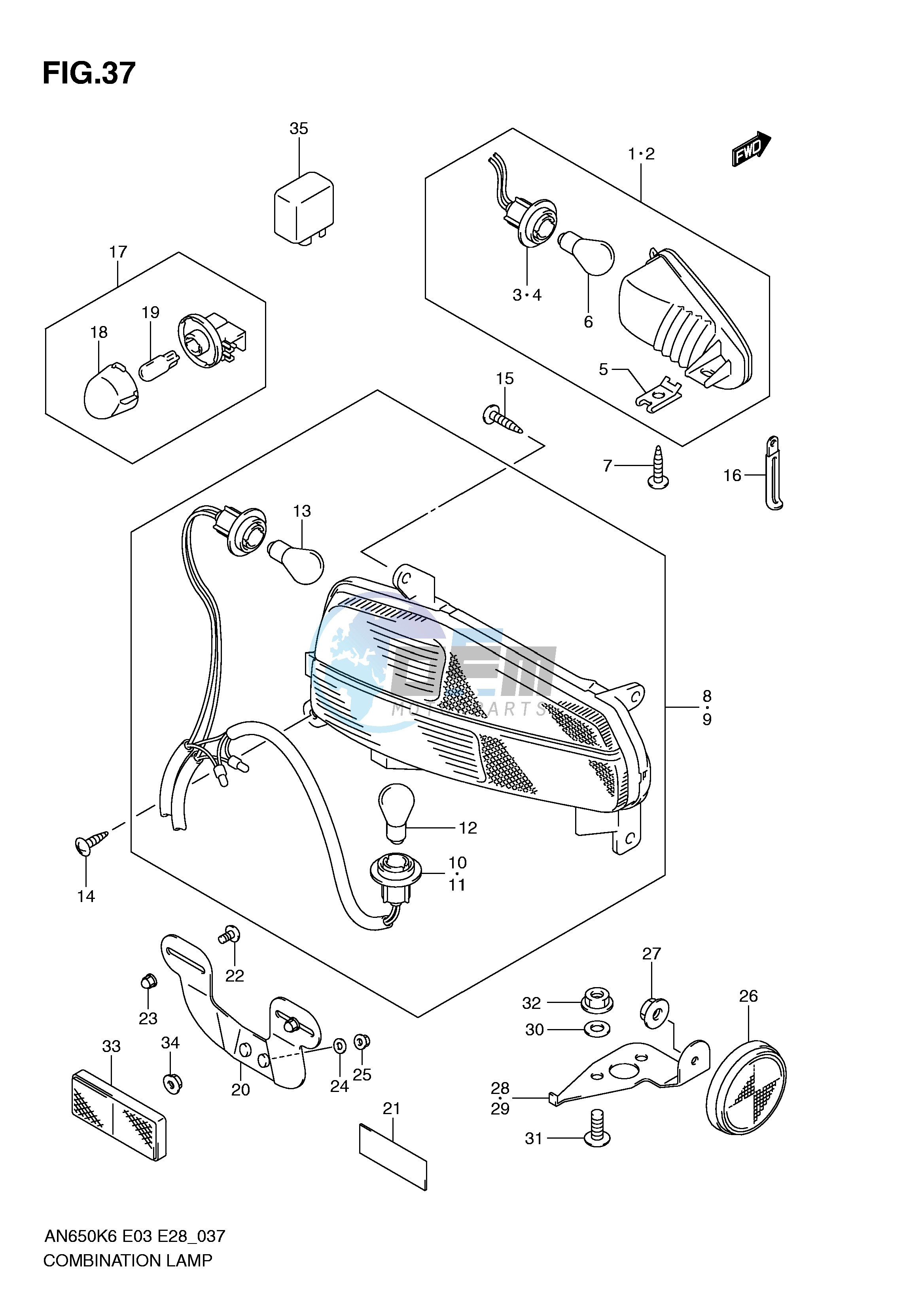 COMBINATION LAMP