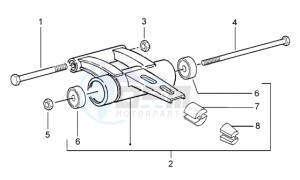 Typhoon 50 (USA) USA drawing Swinging arm