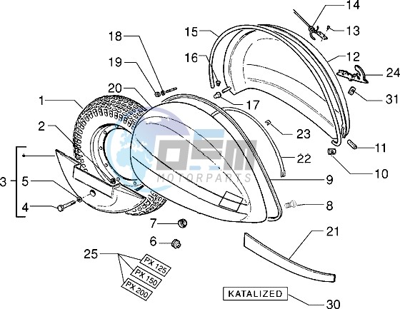 Cowls-wheel