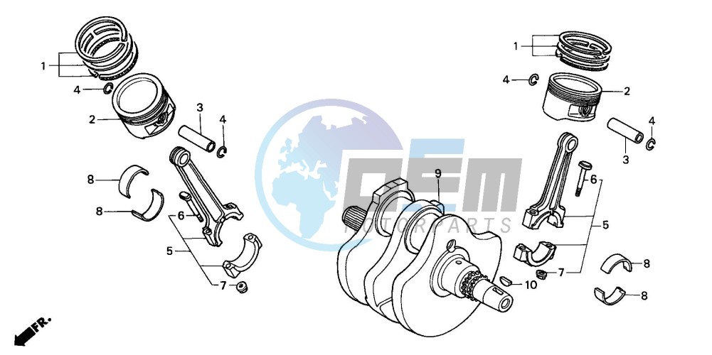 CRANKSHAFT/PISTON