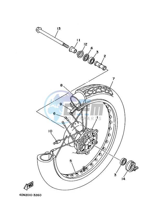 FRONT WHEEL