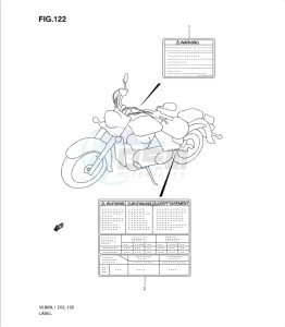 VL800 drawing LABEL (VL800L1 E24)