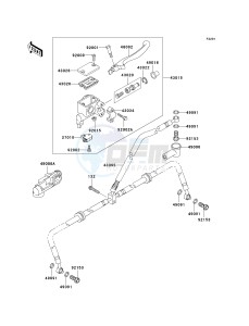 KVF 360 C [PRAIRIE 360 4X4 HARDWOODS GREEN HD] (C6F-C9F) C8F drawing FRONT MASTER CYLINDER