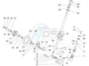 LX 150 4T 3V ie E3 Vietnam drawing Fork - steering tube - Steering bearing unit