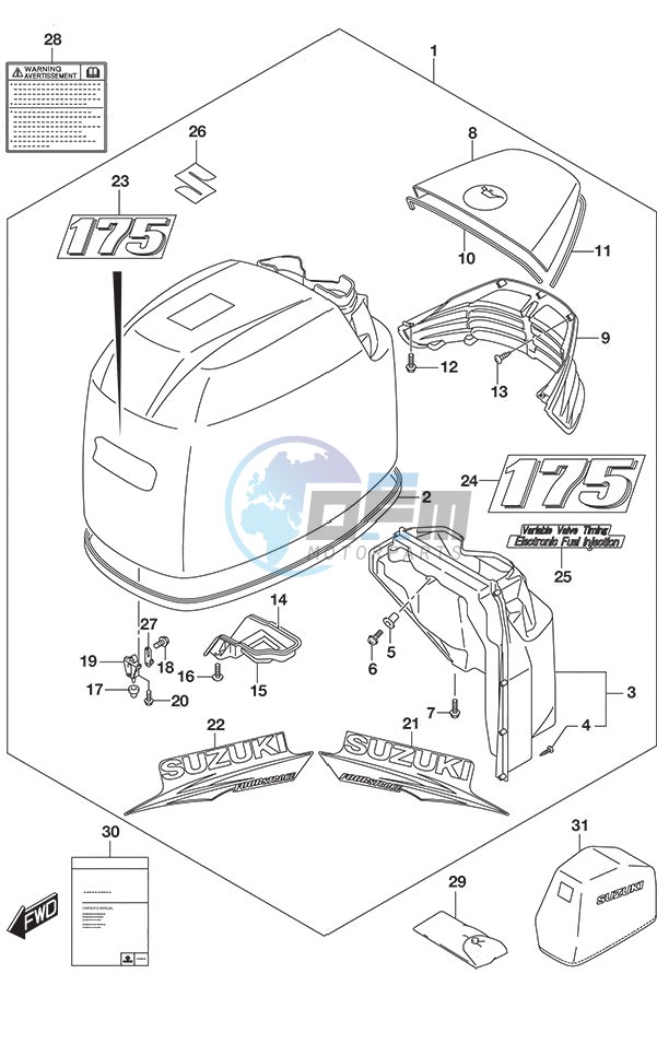 Engine Cover (Black)