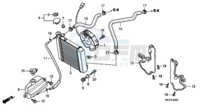 FES1509 Europe Direct - (ED) drawing RADIATOR