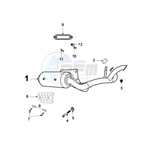 LUDIX 14 L ELEGANCE drawing EXHAUST