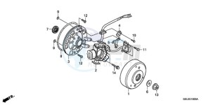 CRF50F9 Australia - (U) drawing GENERATOR