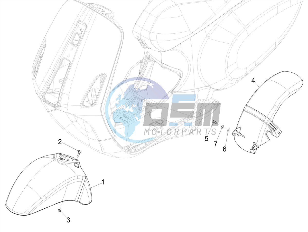 Wheel housing - Mudguard