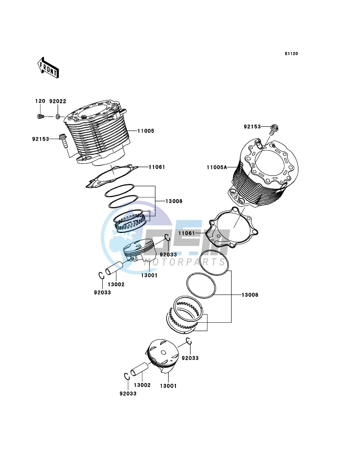 Cylinder/Piston(s)