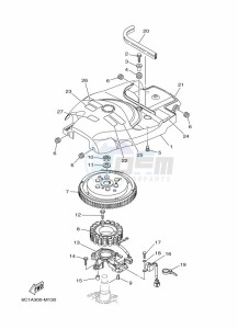 F50HEDL drawing GENERATOR