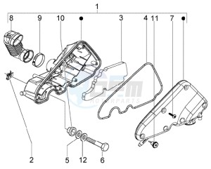 LX 50 4T drawing Air Cleaner