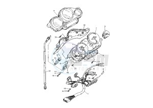 FZR R 600 drawing METER