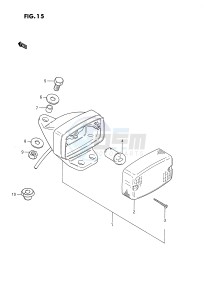 DS80 (E24) drawing TAIL LAMP