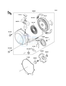 KLF300 KLF300B6F EU GB drawing Recoil Starter