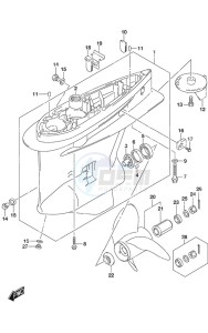 DF 200AP drawing Gear Case