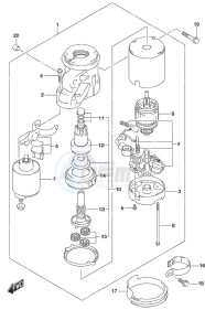 DF 115A drawing Starting Motor