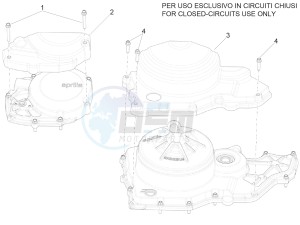 RSV4 APRC 1000 drawing Crankcase cover