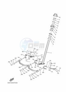 MWD300 TRICITY 300 (BED9) drawing STEERING 2