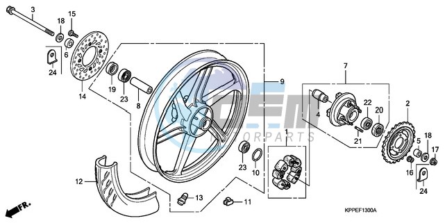 REAR WHEEL