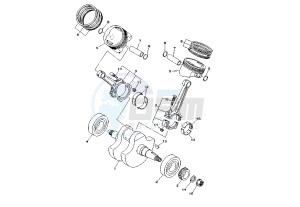 BT BULLDOG 1100 drawing CRANKSHAFT - PISTON