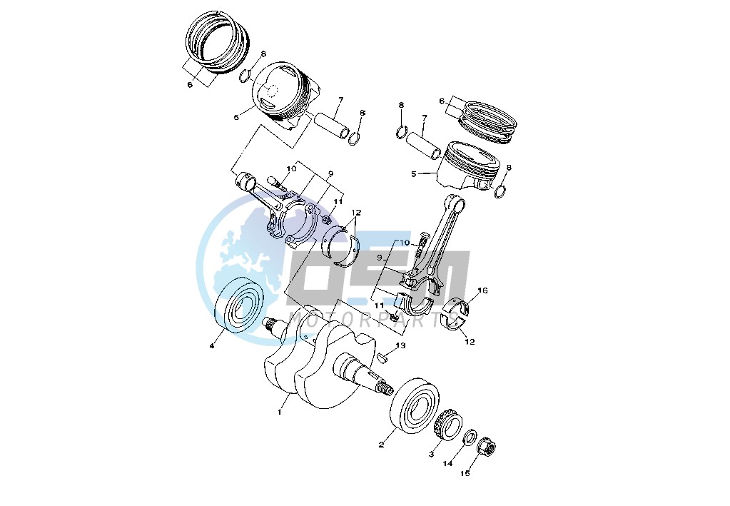 CRANKSHAFT - PISTON