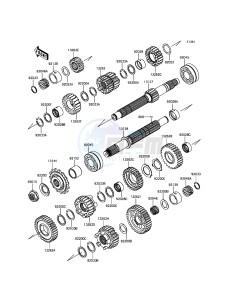 Z800 ABS ZR800BDS FR GB XX (EU ME A(FRICA) drawing Transmission