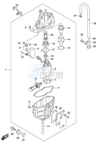 DF 140A drawing Fuel Vapor Separator