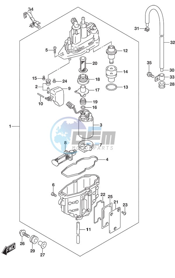 Fuel Vapor Separator