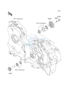 VN 2000 E [VULCAN 2000 CLASSIC] (6F-7F) E6F drawing WATER PUMP