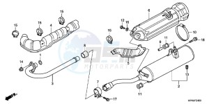 NC750XDH Europe Direct - (ED) drawing GASKET KIT B