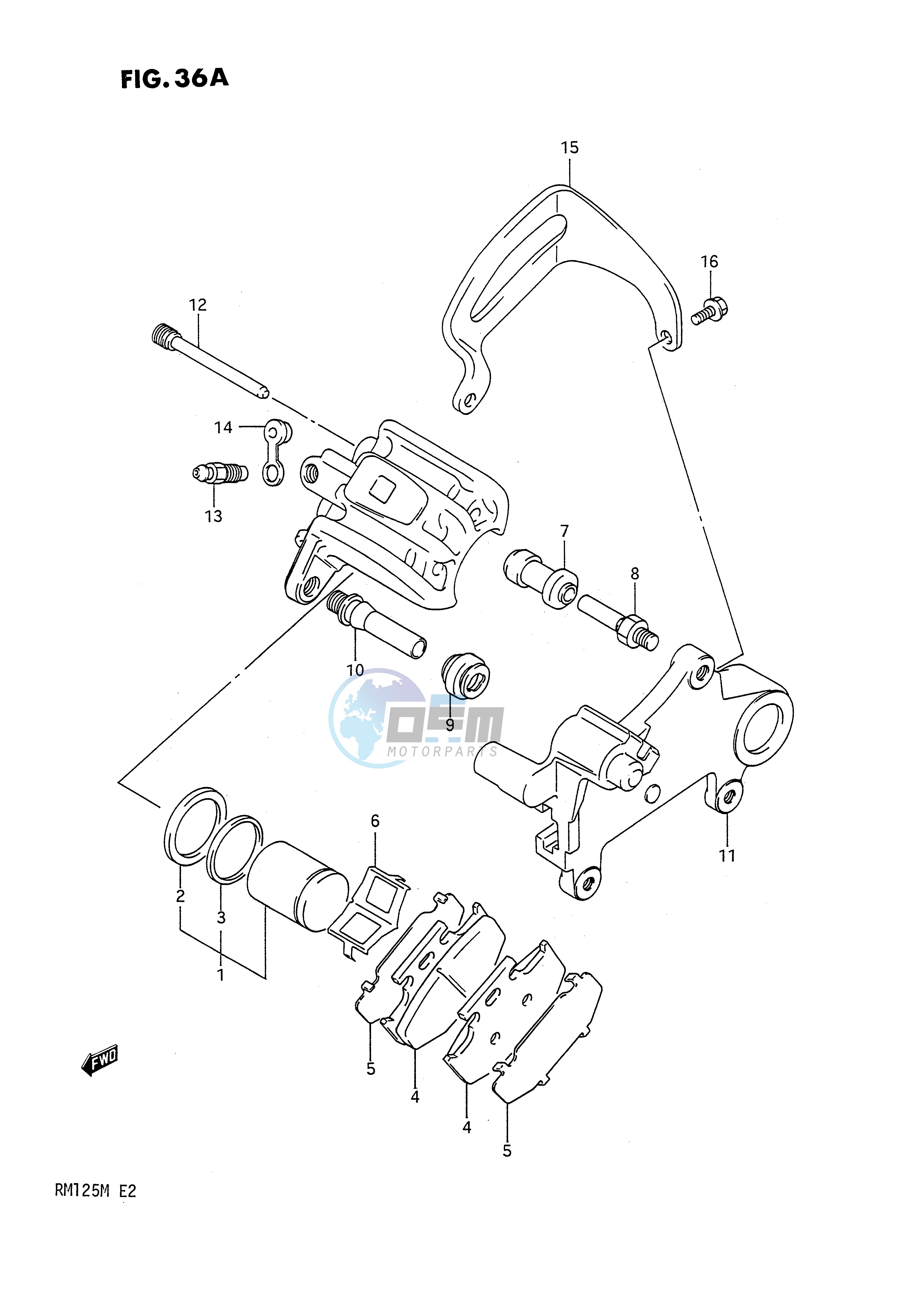 REAR CALIPERS (MODEL L)