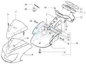 DNA GP EXPERIENCE 50 drawing Fairings-meter combination