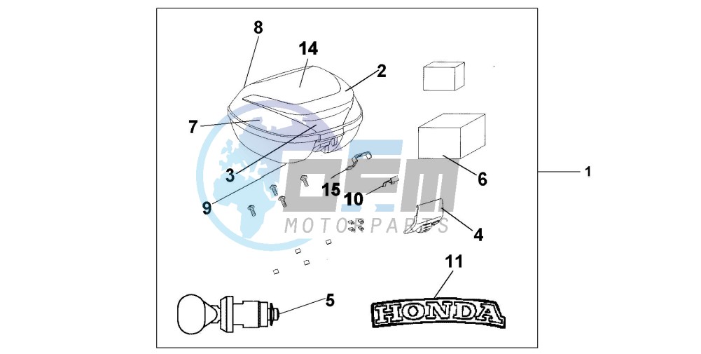 TOP BOX 35 L BG-131M