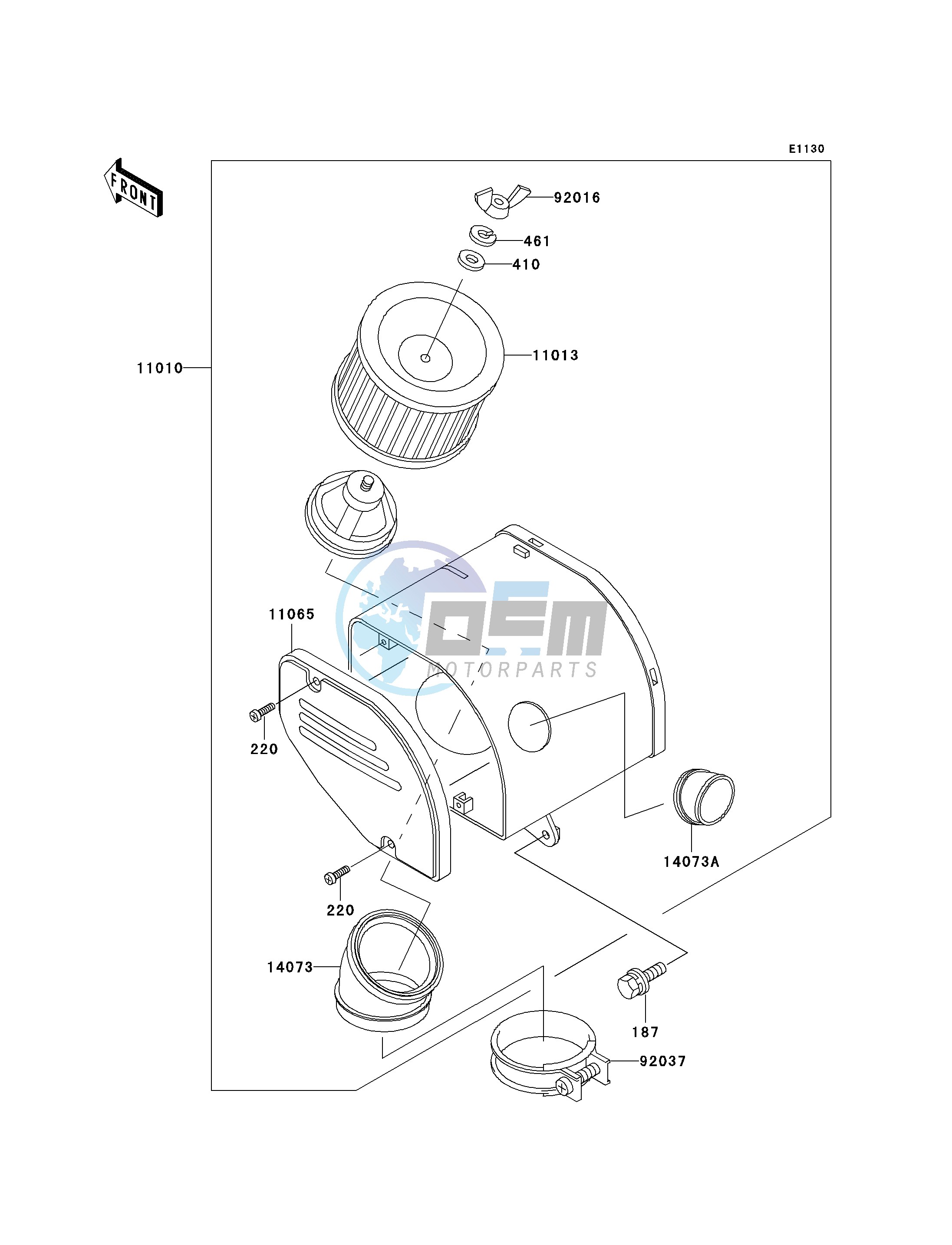 AIR CLEANER-- M5- -