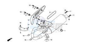 SGX50S drawing EXHAUST MUFFLER (1)