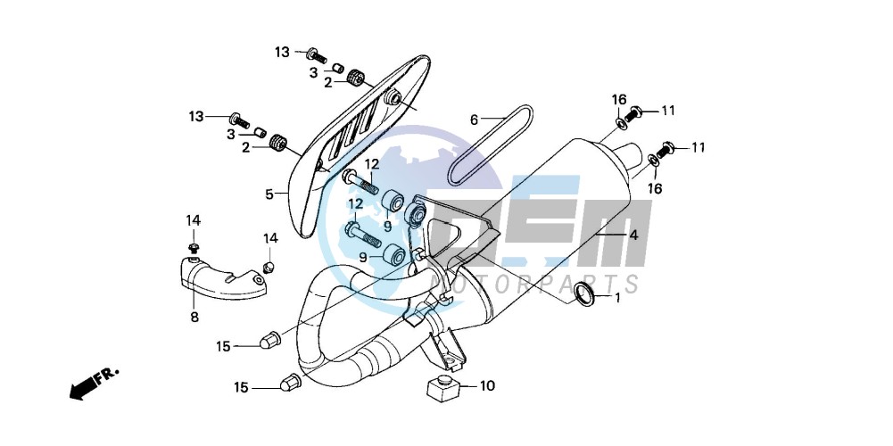 EXHAUST MUFFLER (1)