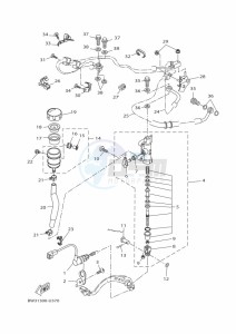 XTZ690D-B TENERE 700 (BEH2) drawing REAR MASTER CYLINDER