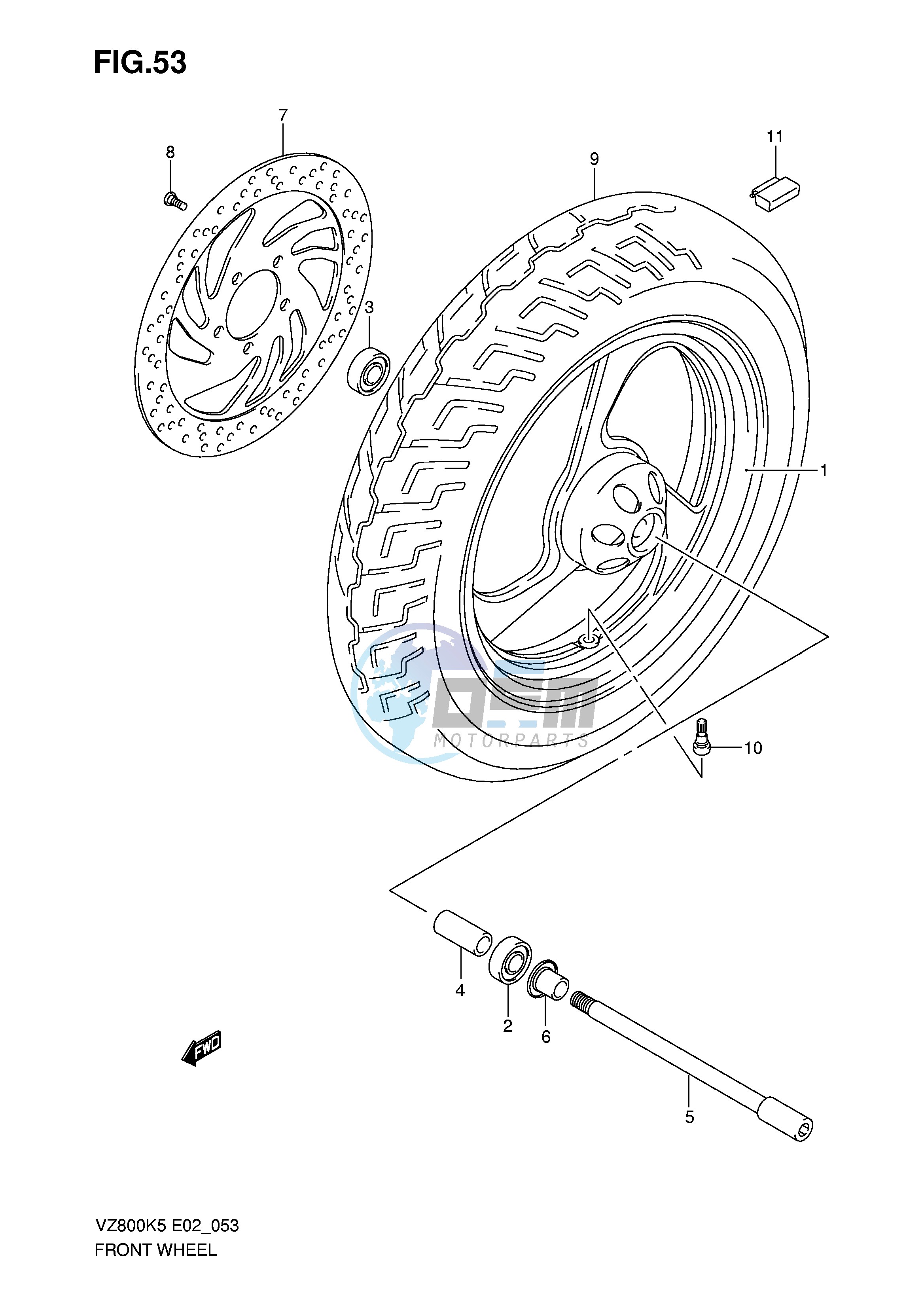 FRONT WHEEL