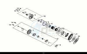 NH-T125I (MG12B2-EU) (E5) (M1) drawing OIL PUMP - OIL FILTER ROTOR