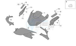 RST 1000 Futura drawing Front body -Lockups